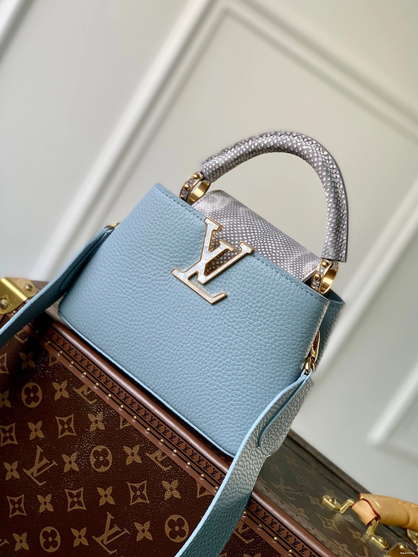LOUIS MINI VUITTON CAPUCINES 0823